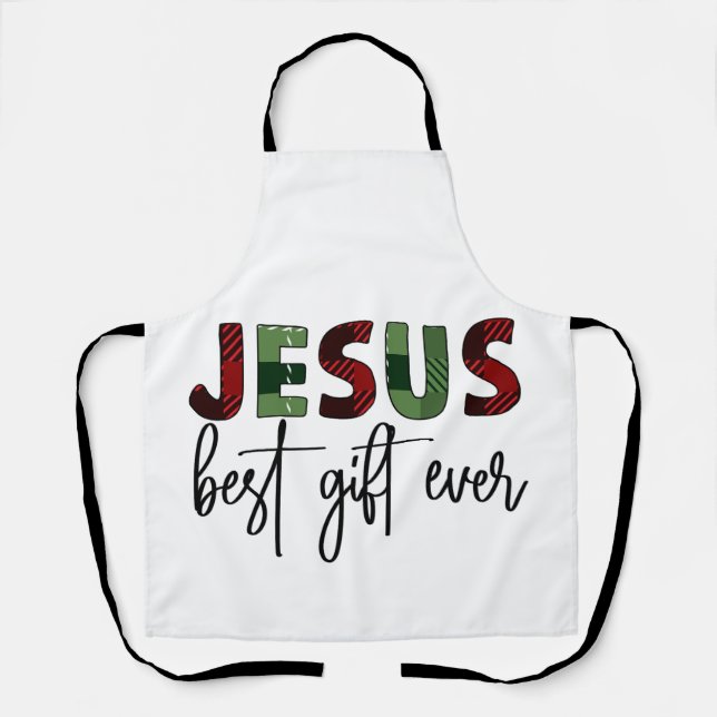 Jesus ist das beste Geschenk aller Zeiten, Christl Schürze (Vorderseite)