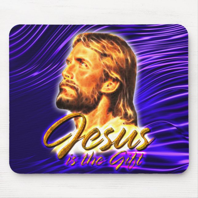 Jesus ist das Geschenk 3 Mousepad (Vorne)