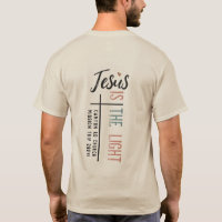 "Jesus ist das Licht", anpassbarer Abschnitt auf d