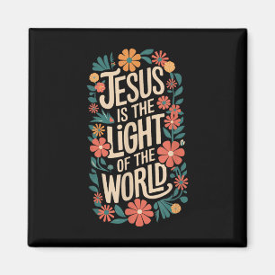 Jesus ist das Licht religiöser Christlich Magnet