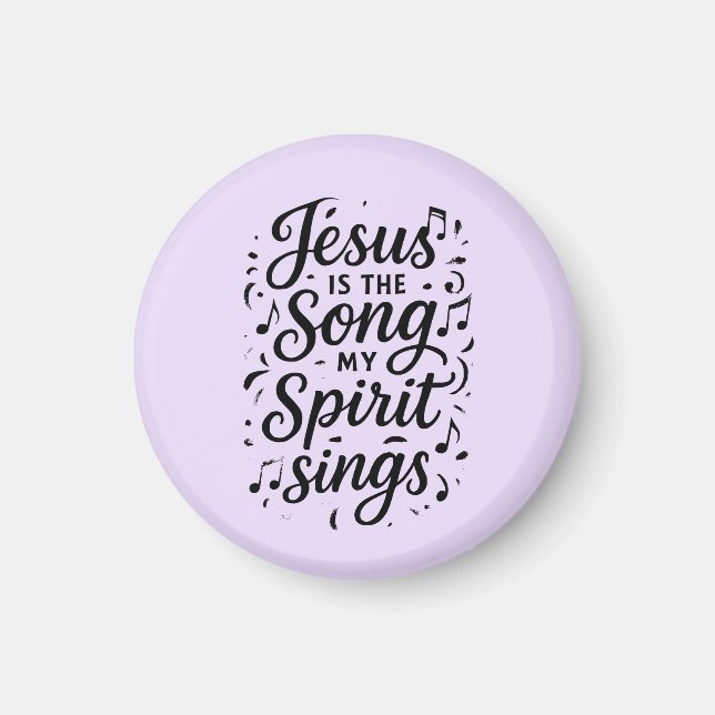 Jesus ist das Lied  Magnet (Vorne)