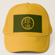 Jesus ist das Lord Olive Green Logo