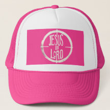 Jesus ist das Lord Pink-Logo