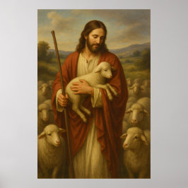 Jesus ist das Shephard #5™ LDS Wall Art Poster