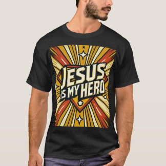 Jesus ist das Superhelden-Comic-Design meiner Held T-Shirt