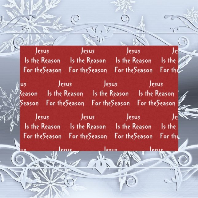 Jesus ist das Weihnachtsgefechtsbuch Seidenpapier (Von Creator hochgeladen)