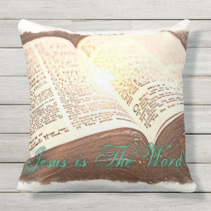 Jesus ist Das Wort! Kissen