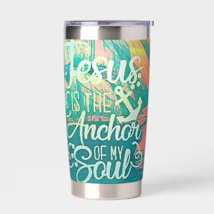 Jesus ist der Anker Thermobecher