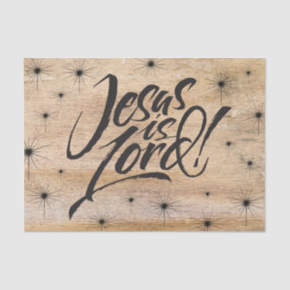 Jesus ist der Christliche Weihnachtswald Christi B Seidenpapier