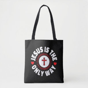 Jesus ist der einzige Weg Christentum Tasche