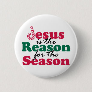 Jesus ist der Grund Button