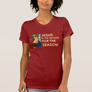 Jesus ist der Grund für das Jahreszeit-Weihnachte T-Shirt