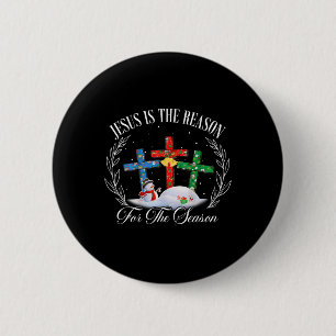 Jesus ist der Grund für den Christlichen Glauben d Button
