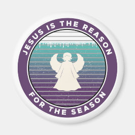 Jesus ist der Grund für den Weihnachtsgel der Jahr Magnet
