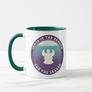 Jesus ist der Grund für den Weihnachtsgel der Jahr Tasse