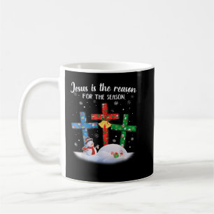 Jesus ist der Grund für die Christliche Jahreszeit Kaffeetasse