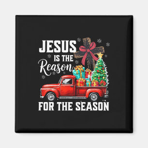 Jesus ist der Grund für die Christliche Jahreszeit Magnet