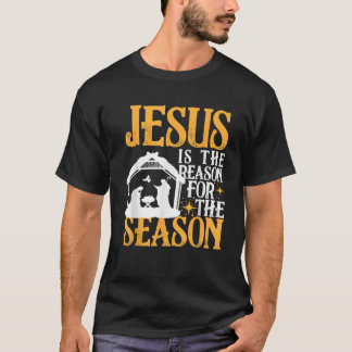 Jesus ist der Grund für die Christliche Jahreszeit T-Shirt