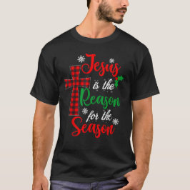 Jesus ist der Grund für die Jahreszeit Christliche T-Shirt