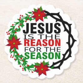 Jesus ist der Grund für die Jahreszeit Untersetzer