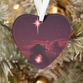 Jesus ist der Grund für die Krippe Ornament