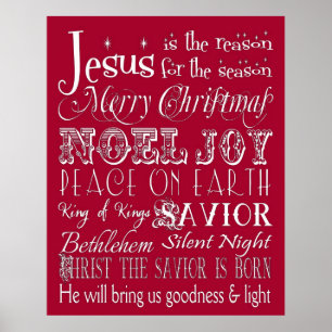 Jesus ist der Grund für die Poster