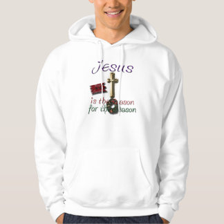 Jesus ist der Grund für die Saison Hoodie Jacket