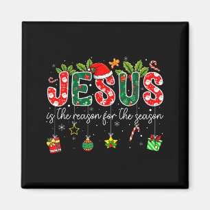 Jesus ist der Grund für die Weihnachtszeit Chris Magnet