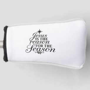 Jesus ist der Grund für die Weihnachtszeit Golf Headcover
