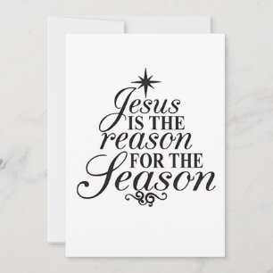 Jesus ist der Grund für die Weihnachtszeit Save The Date