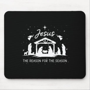 Jesus ist der Grund für die Weihnachtszeit Xmas Mousepad