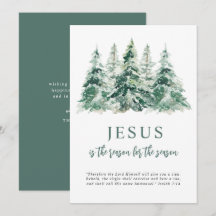 Jesus ist der Grund für Weihnachten der Jahreszeit