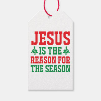 Jesus ist der Grund für Weihnachten der Jahreszeit Geschenkanhänger