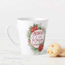 Jesus ist der Grund für Weihnachten der Jahreszeit Milchtasse