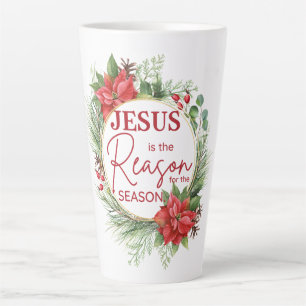 Jesus ist der Grund für Weihnachten der Jahreszeit Milchtasse