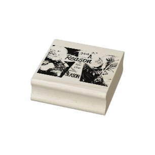 Jesus ist der Grund Gummistempel