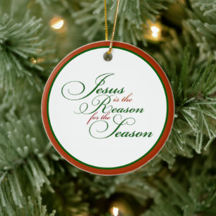 Jesus ist der Grund Keramik-Ornament Keramik Ornament