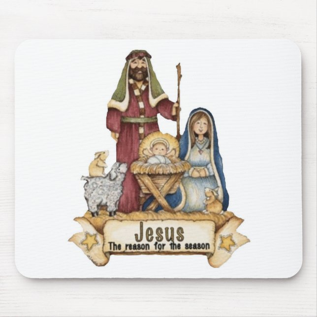 Jesus ist der Grund - Mousepad (Vorne)
