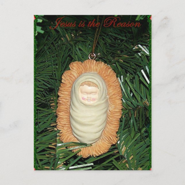 Jesus ist der Grund Postkarte (Vorderseite)