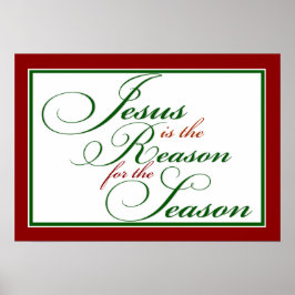 Jesus ist der Grund, warum Poster