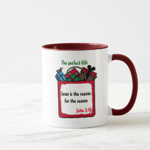 Jesus ist der Grund, Weihnachten individualisieren Tasse