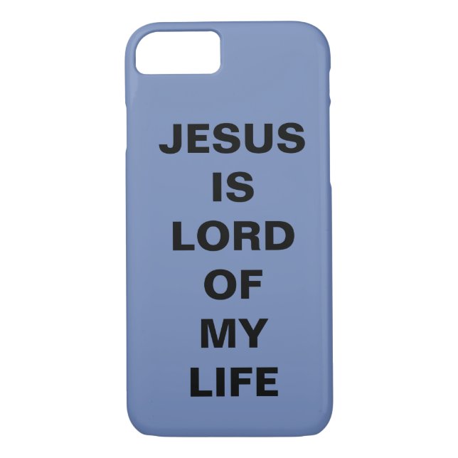 "Jesus ist der Herr meines Lebens" Apple iPhone 8/ Case-Mate iPhone Hülle (Rückseite)