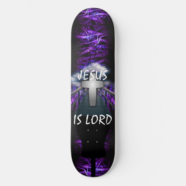 Jesus ist der Herr Skateboard (Vorderseite)