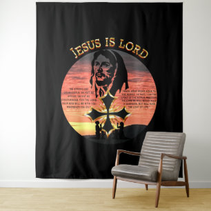 Jesus ist der Herr Wandteppich