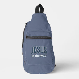 JESUS ist der Weg - Christlich Crossbody Bag