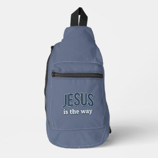 JESUS ist der Weg - Christlich Crossbody Bag