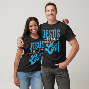 Jesus ist die Quelle des Lebens T-Shirt