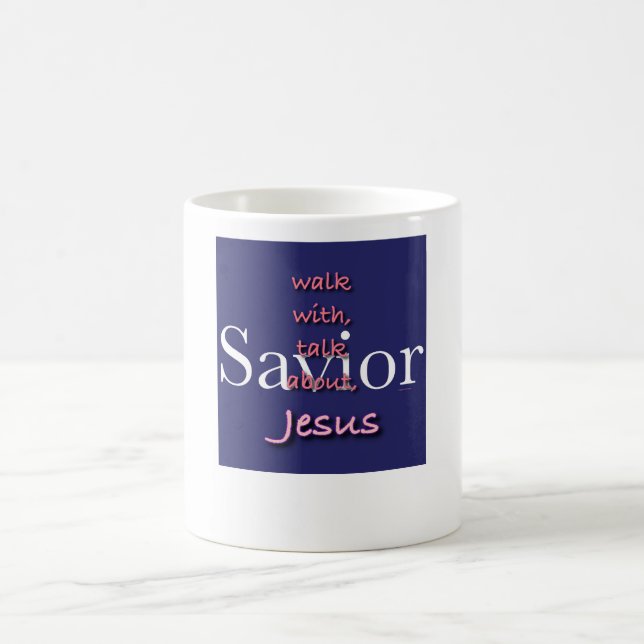 Jesus ist die Tasse des Erretters (Mittel)