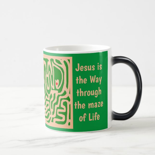 Jesus ist die Tasse des Weges (Rechts)