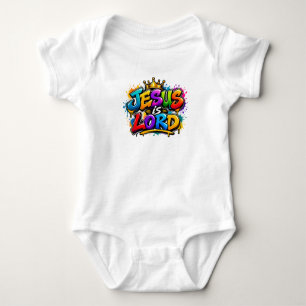 Jesus ist Herr Baby Strampler